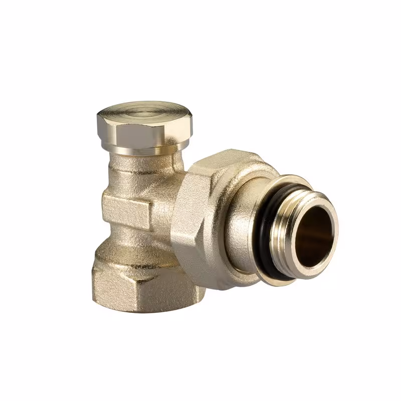 Hoekterugslagklep DS 302 van Ivar Ivar retourkleppen, radiatormontage & aansluitingen, art.nr. 500652