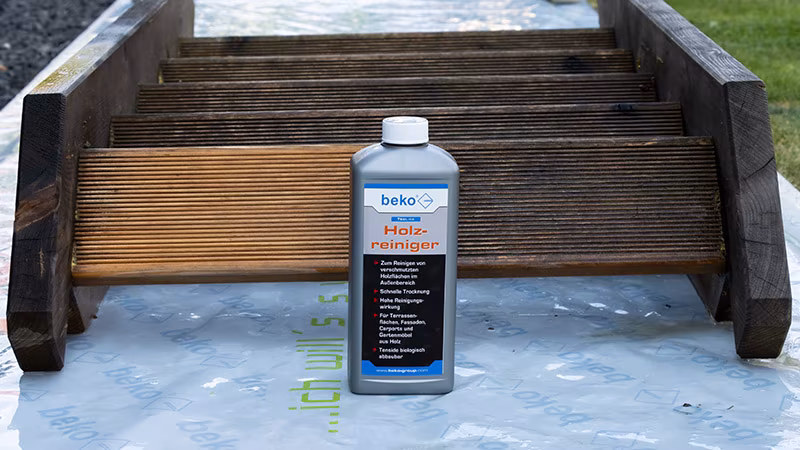 TecLine Houtreiniger 1 literfles Flasche, Bank, Mobiliar