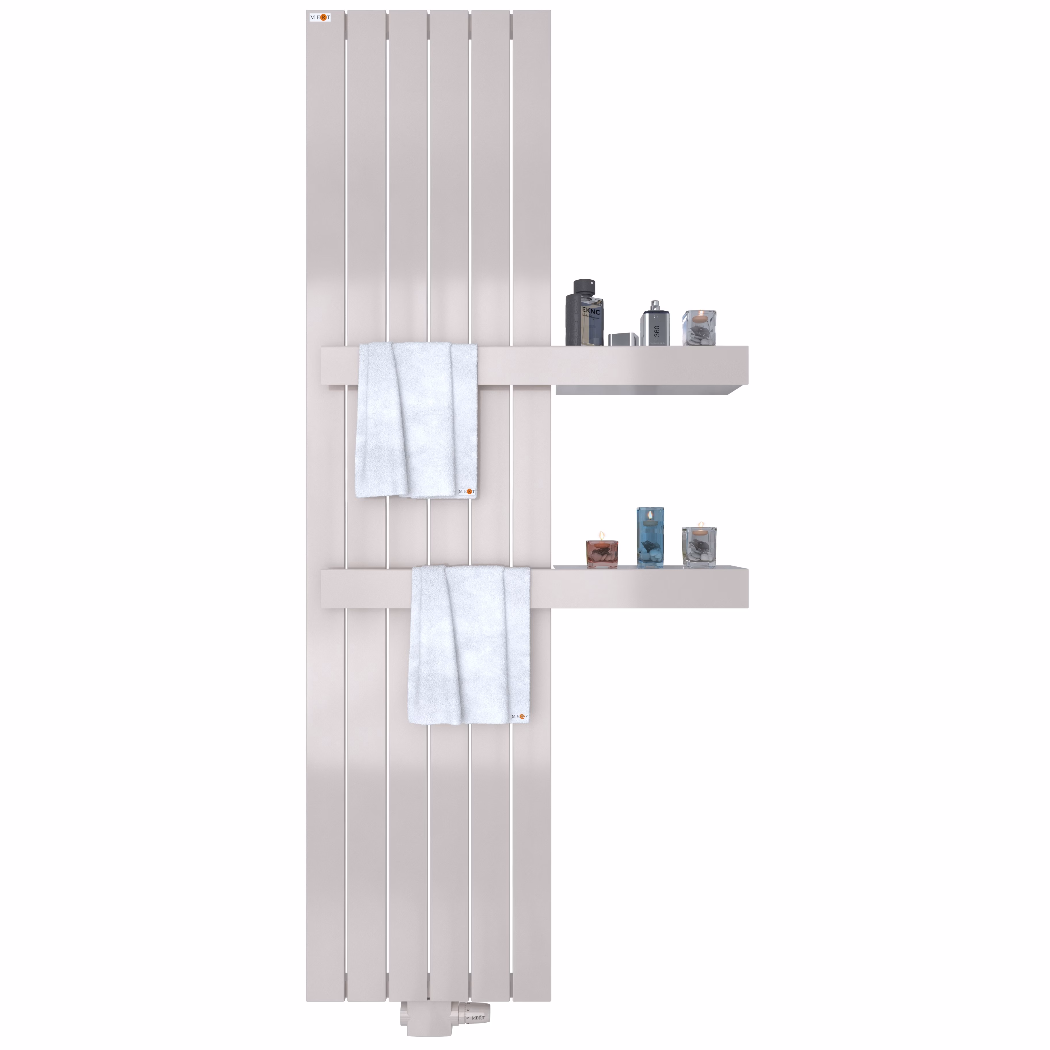 MERT Design paneelradiator model TEO, wit, 455x1200 mm