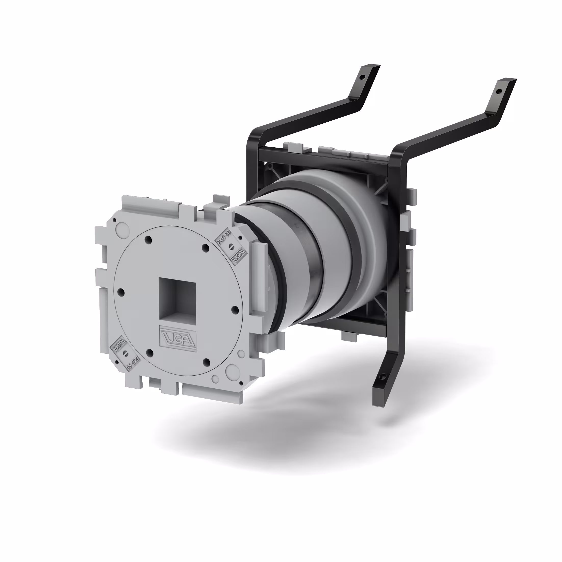 Dubbele diagonale afdichtingspakking bajonet BKD 90 kabel-/wanddoorvoer UGA van het merk UGA System-Technik uit de categorie kabelbescherming