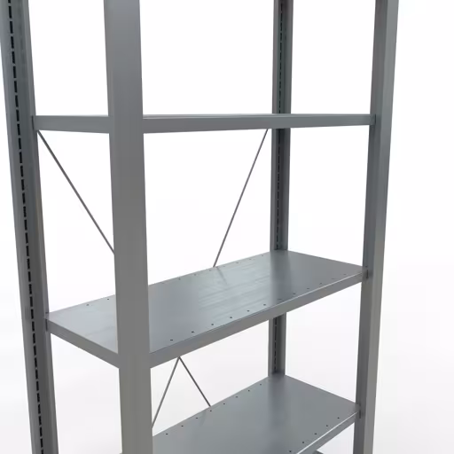 Afbeelding nr. 12 van het artikel, kantoorrekken, insteeksysteem MULTIplus85, 2000 x 750 x 300 mm, 6 legborden, verzinkt, zonder aanslaglijst uit de productgroep kantoorrekken van Schulte Lagertechnik