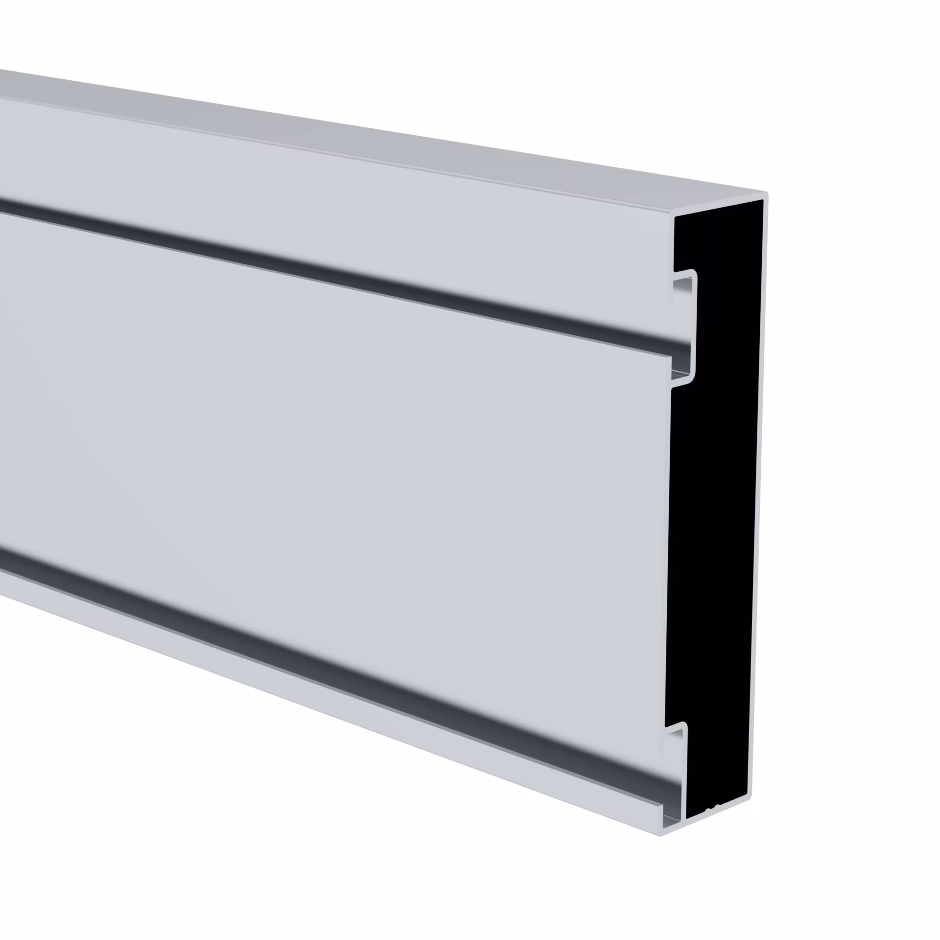 Systeemrailing plintlengte 3500 mm uit de categorie accessoires & reserveonderdelen klimtechniek met GTIN 4031405946620 Systeemrailing plint lengte 3500 mm van het merk Munk uit het assortiment Ladders & Steigers