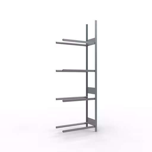 Figuur nr. 7 van het artikel aanbouwrek, wielen-/bandenrek, 2750 x 900 x 400 mm, verzinkt, 4 opslagniveaus met 150 kg vakbelasting per niveau uit de productgroep legbordstellingen van het merk Schulte Lagertechnik