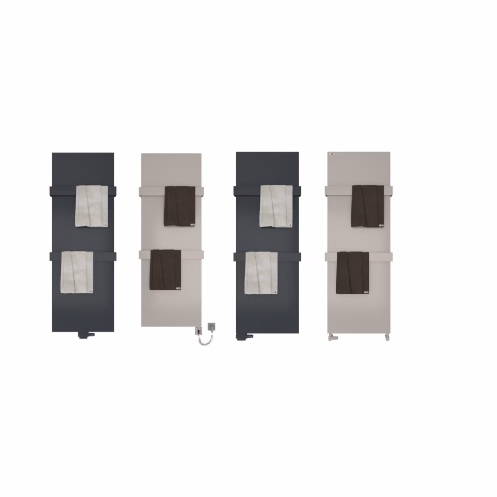 MERT Design Cover - Afdekking voor oude badkamerradiator in antracietkleur uit de categorie warmteafvoerende platen, sierstrips en zijpanelen met artikelnummer 5-COVER-40x120-A