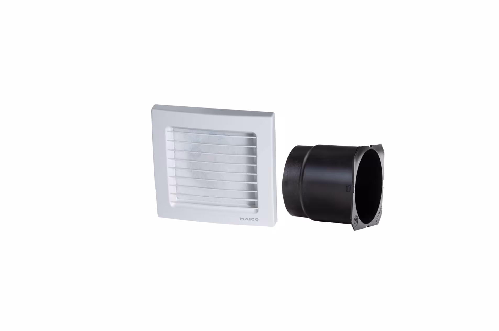 Zewotherm tweede kamer aansluitset ER-ZR met rooster, connector, alleen filter ER100, Zewotherm ventilator zonder warmtewisselaar, art.nr. 14120026