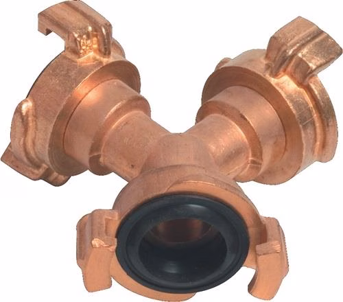 Y-stuk snelkoppeling messing slangmaat 9,5-38 mm PROFEC uit de categorie slangkoppelingen en fittingen met artikelnummer 4000300143