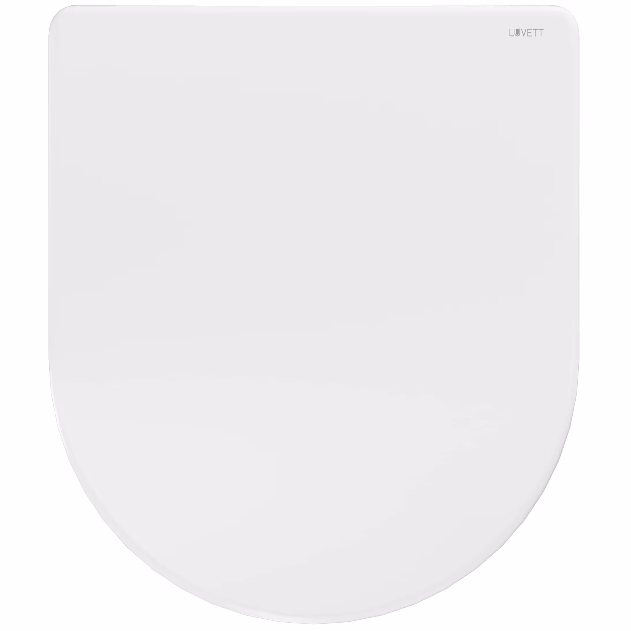 Compacte toiletbril D700 wit D-vorm met softclose-mechanisme, o.a. ME van Starck, Laufen Pro van LUVETT met het artikelnr. 536174