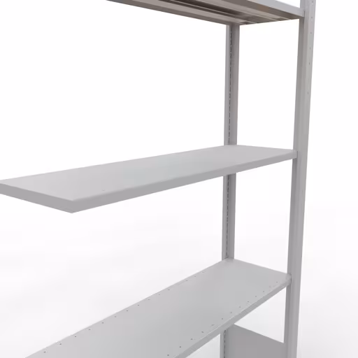 Productafbeelding nr. 15 van het artikel aanbouwplank, legbord, insteeksysteem MULTIplus150, 2000 x 1000 x 300 mm, 5 legborden, RAL 7035 lichtgrijs uit het insteeksysteem-assortiment van Schulte Lagertechnik