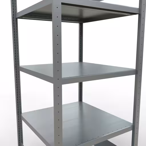 Figuur nr. 12 van het artikel basisrek, legplank, insteeksysteem MULTIplus250, 2000 x 750 x 800 mm, 5 legborden, lengtestangen, verzinkt uit de insteeksysteem productgroep van Schulte Lagertechnik.