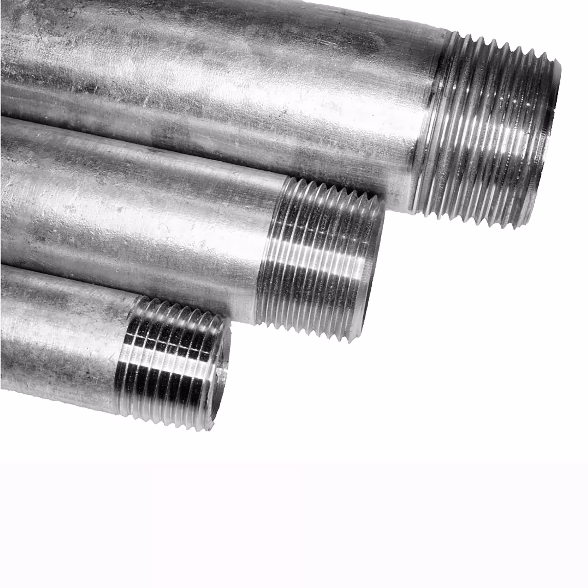 Gegalvaniseerde buis dubbele nippels van Atusa Gegalvaniseerde buis met dubbele nippels, gegalvaniseerde schroefdraadfittingen