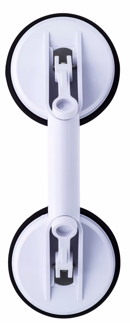 Zuighandgreep Jim S, wit, ABS uit de categorie handgrepen met de GTIN 4006956951409 Jim S zuiggreep, wit, ABS van het merk Ridder uit het assortiment badkamerinrichting en sanitair