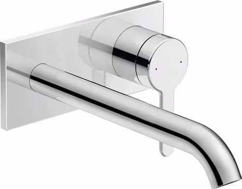 Duravit C.1 eengreeps wastafelkraan, inbouwuitloop 225 mm, zonder trekstang, chroom, Hansgrohe, uit de categorie wastafelkranen met artikelnummer 6000669994