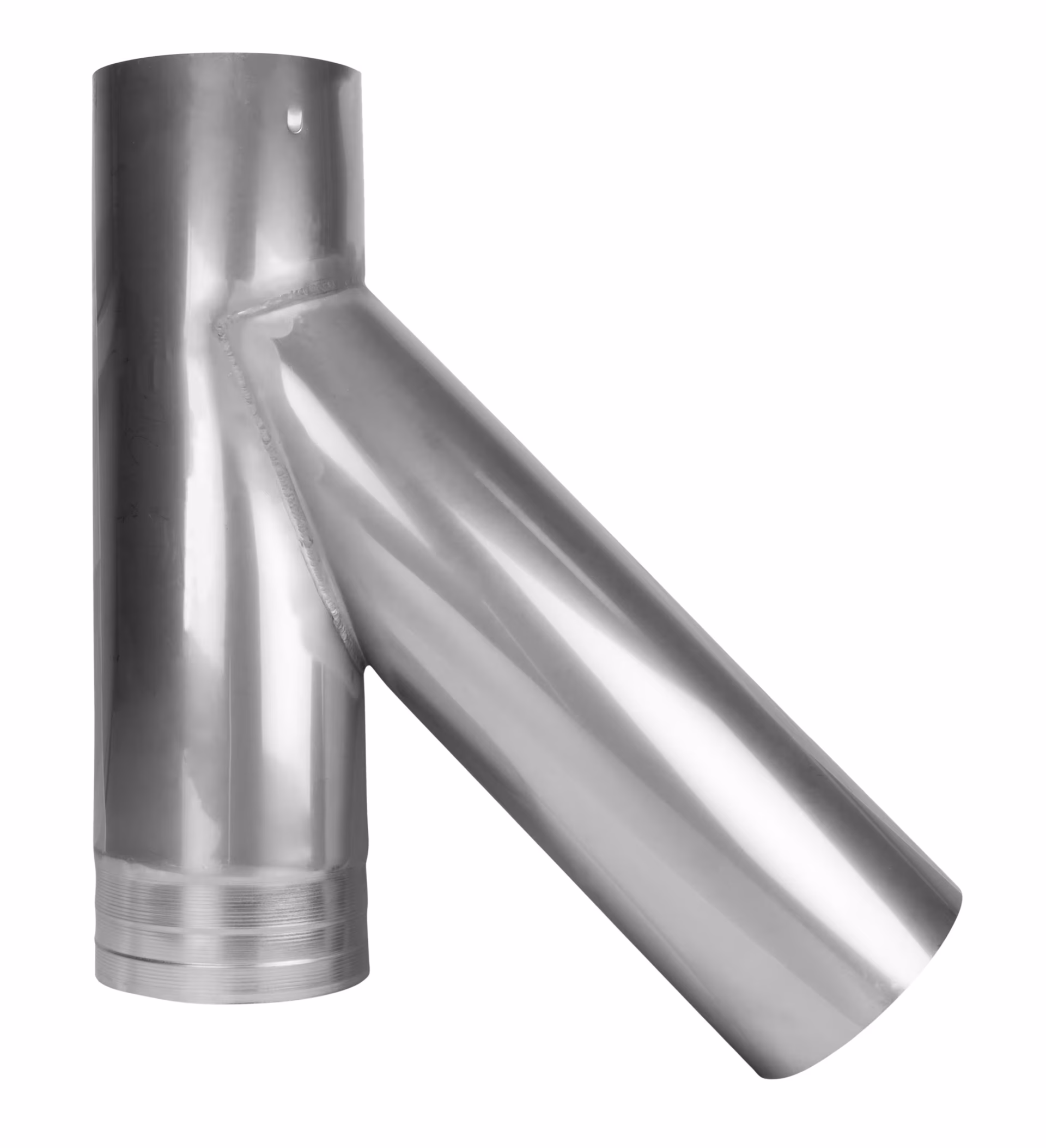 Enkelwandige EW-D stookaansluiting 45° D500, BL= 940 mm vanaf Skoberne Enkelwandige EW-D verbrandingsaansluiting 45° D500, BL = 940 mm uit de categorie RVS enkelwandig rookgassysteem met art.nr. 670580