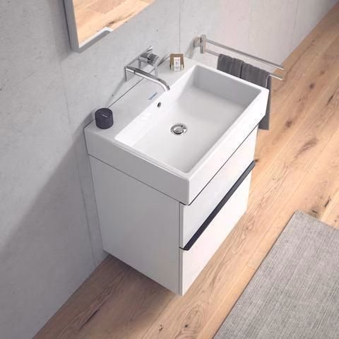 Detailbild 4059777 Duravit C.1 monoknop wastafelmengkraan, inbouwuitloop 225 mm, zonder bedieningshendel, chroom Hansgrohe