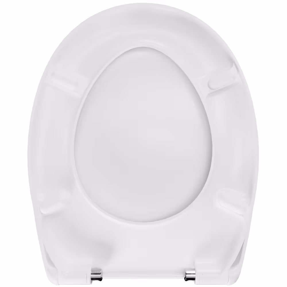 Figuur nr. 9 van artikel toiletbril C770 wit ovaal met softclose-mechanisme uit de productgroep badkamerkeramiek van het merk LUVETT