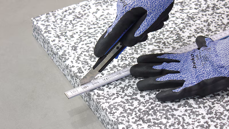 beko professioneel cuttermes Bekleidung, Handschuh