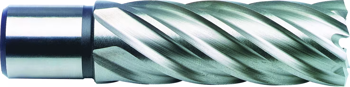 Kernboor met Weldonschacht 19 mm HSS-Co volslijping, boor, art.nr. 38712030