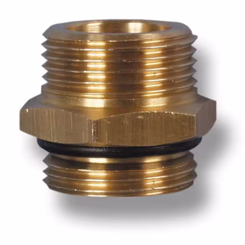 Zelfdichtende dubbele nippel 3/4" AG van het merk Resol uit het assortiment zonnestations & accessoires