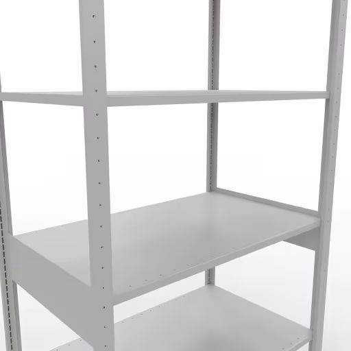 Figuur nr. 13 van het artikel basisrek, legplank-insteeksysteem MULTIplus85, 2500 x 1000 x 600 mm, 6 legborden, RAL 7035 lichtgrijs uit de productgroep insteeksysteem van het merk Schulte Lagertechnik.