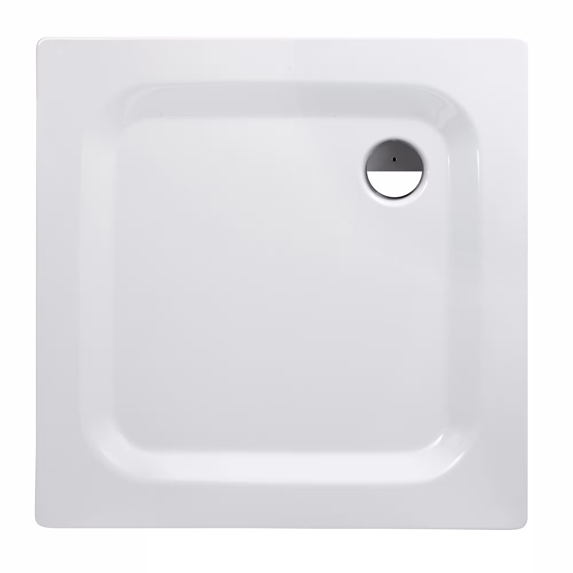 Platte douchebakken van staal, douchebakken van geëmailleerd staal, art.nr. 1999591