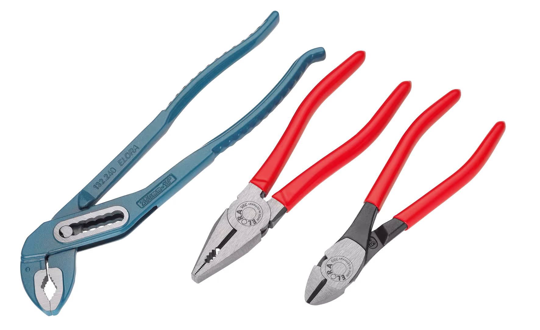 Monteurtangenset, 3-delig, ELORA-304-S31 uit de overige tangencategorie met art.nr. 0304500311000