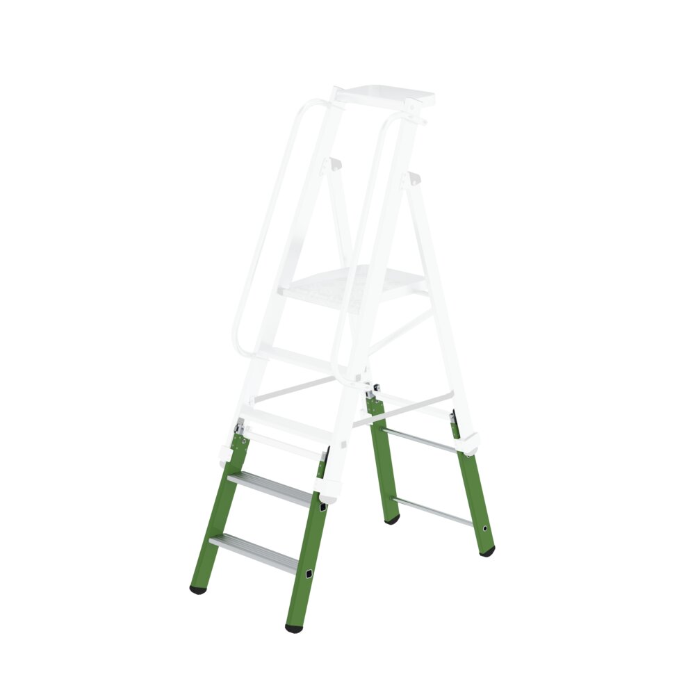 Munk insteekgedeelte voor platformladder plug-in plus 2 treden