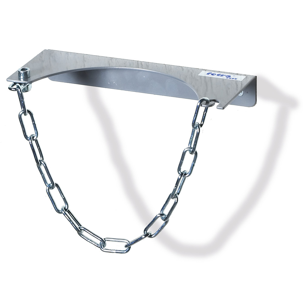 Stalen flessenwandbeugel, diameter 320 mm, voor één fles van het merk Fetra Stalen flessenwandbeugel, één fles uit de categorie "Wagen" met artikelnummer 51132, klem, klem, klem