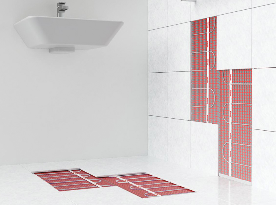 Ohne Text 3819896 Warmup StickyMat 12V (100W/m²) 0,5m² (0,5m² mat) incl. transformator