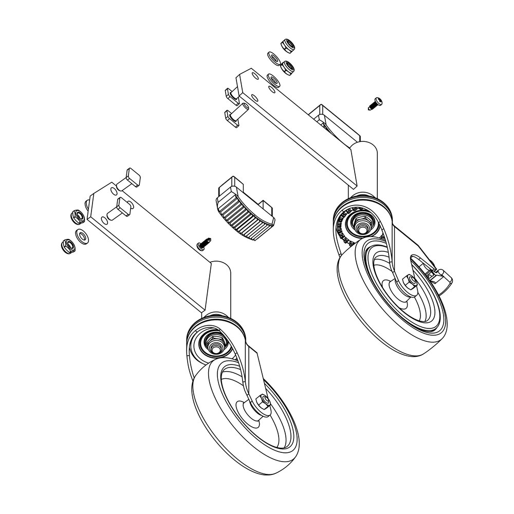 Strichzeichnung 2178911 Munk-wielset elektrisch dissipatief