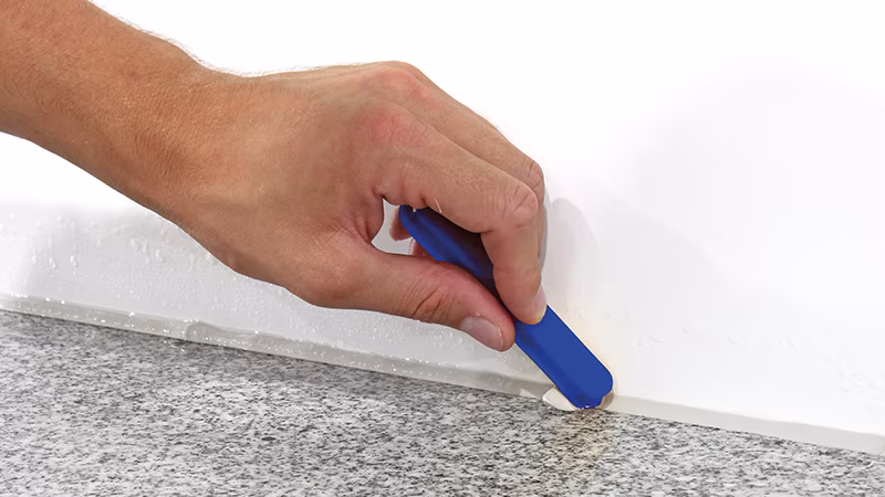 Drinnen, Innenarchitektur, Person, Reinigen, Messer