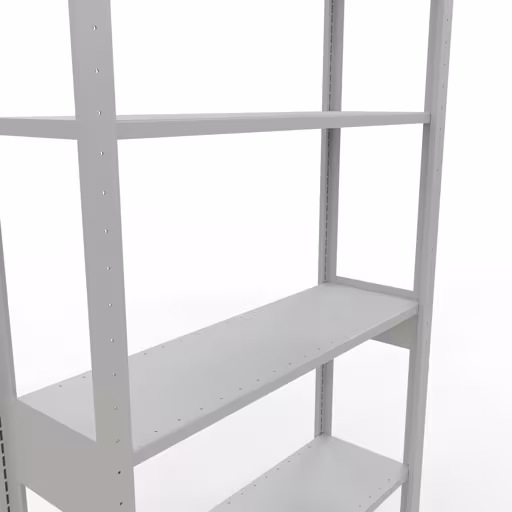 Figuur nr. 13 van het artikel basisrek, legbord-insteeksysteem MULTIplus85, 2500 x 1000 x 300 mm, 6 legborden, RAL 7035 lichtgrijs uit de productgroep insteeksysteem van het merk Schulte Lagertechnik.
