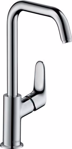 Hansgrohe FOCUS 240 eengreeps wastafelkraan met 3,2 cm (1 1/4 inch) pop-up afvoerplug, chroom, van Hansgrohe Hansgrohe FOCUS 240 eengreeps wastafelkraan met pop-up afvoerplug, 1 1/4 inch, chroom, uit de categorie wastafelkranen, artikelnummer 6000536260