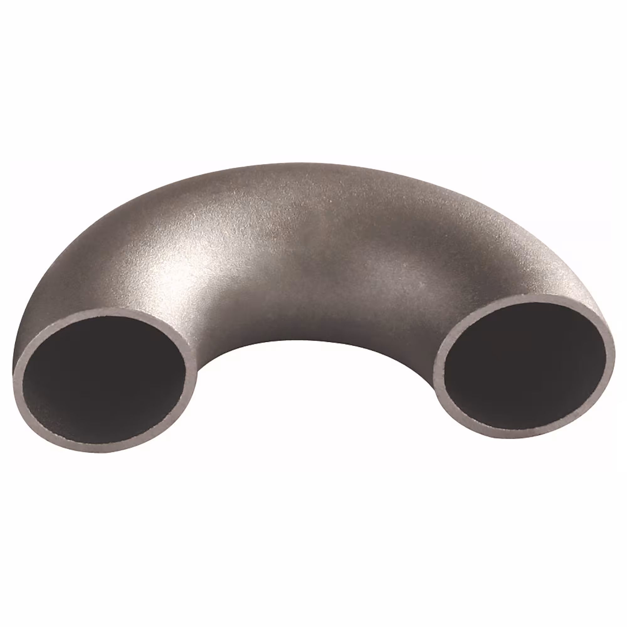 Lasellebogen 180° kort helder van Atusa Lasbochten 180° kort, blank, lasfittingen zwart