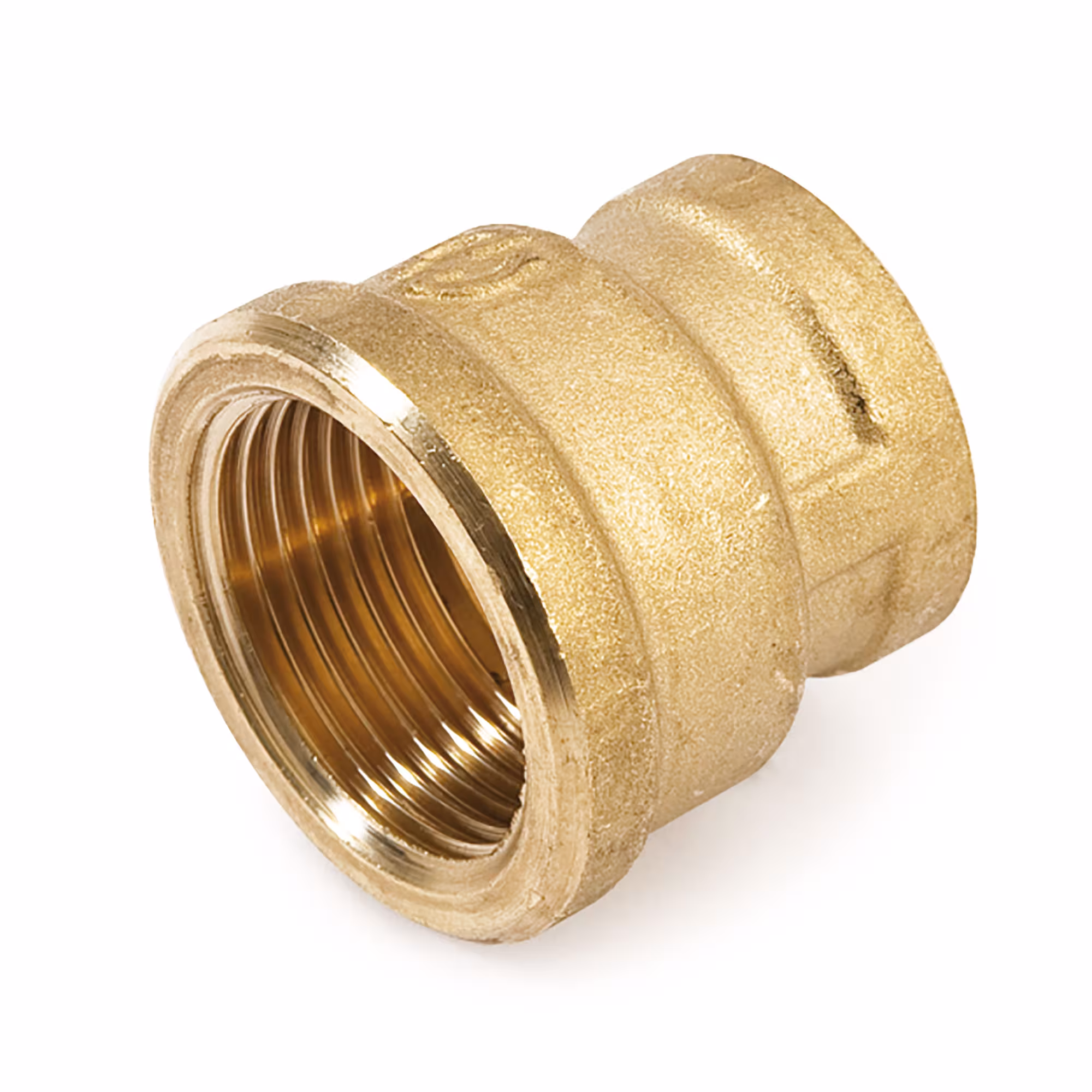 1 1/2" x 1" messing verloophuls van General Fittings Reduceerhulzen met binnendraad, messing schroefdraadfittingen, art.nr. 260047H141000A