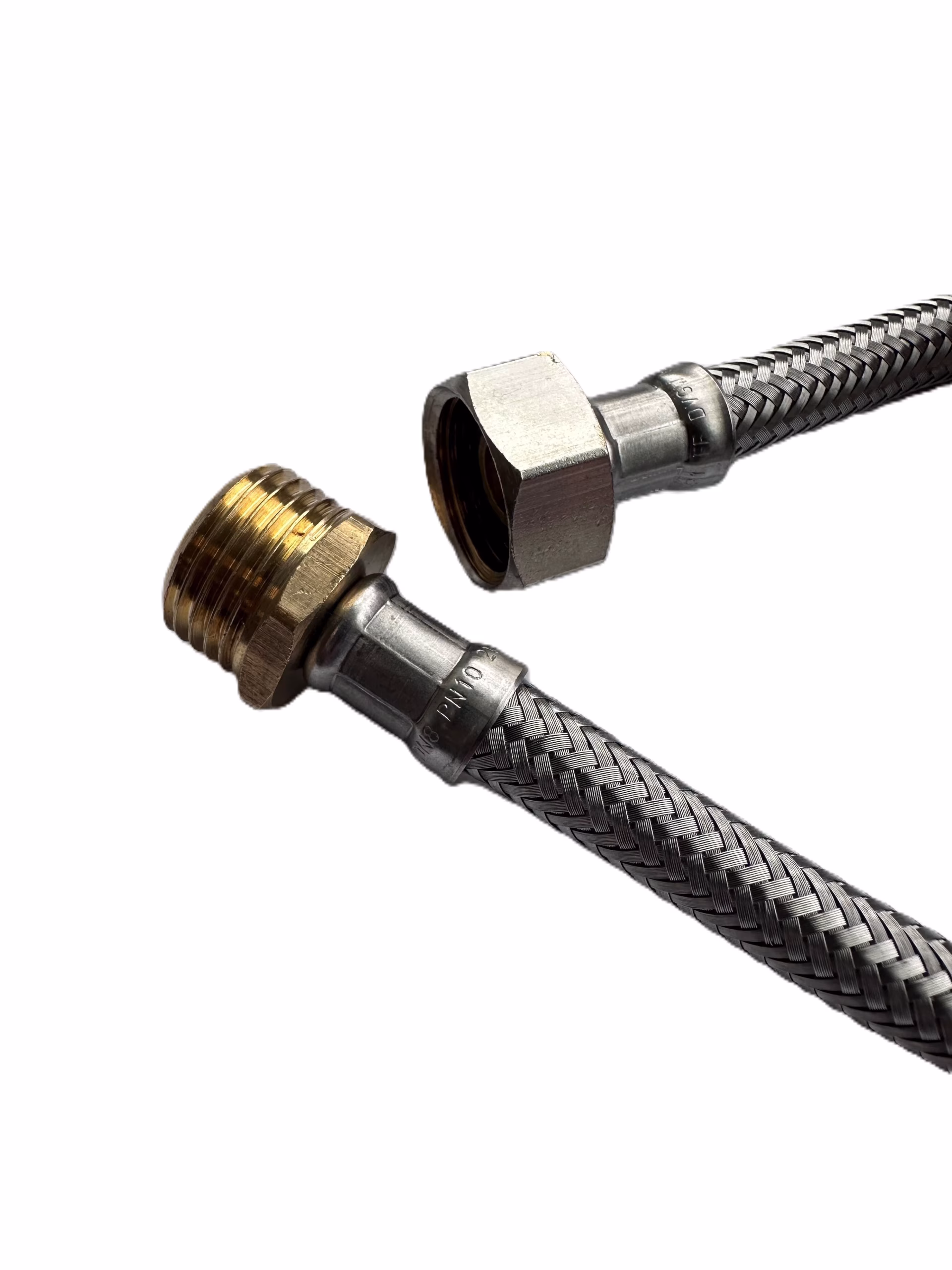 Gepantserde slang 500 1/2AG x 1/2IG met afdichting uit de categorie Gepantserde slangen met het artikelnummer W1110404050S