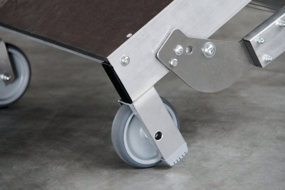 In hoogte verstelbaar Munk-machineplatform