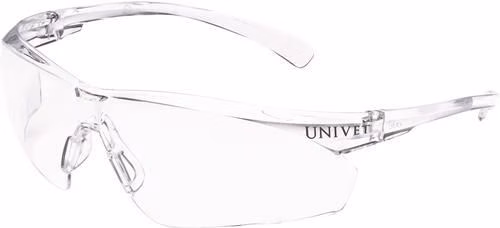 Veiligheidsbril 505U EN 166, EN 170, transparante pootjes, transparante lens, PC UNIVET van het merk Univet Veiligheidsbril 505U EN 166, EN 170 Polycarbonaat UNIVET uit de categorie Veiligheidsbrillen met artikelnummer 4100000003