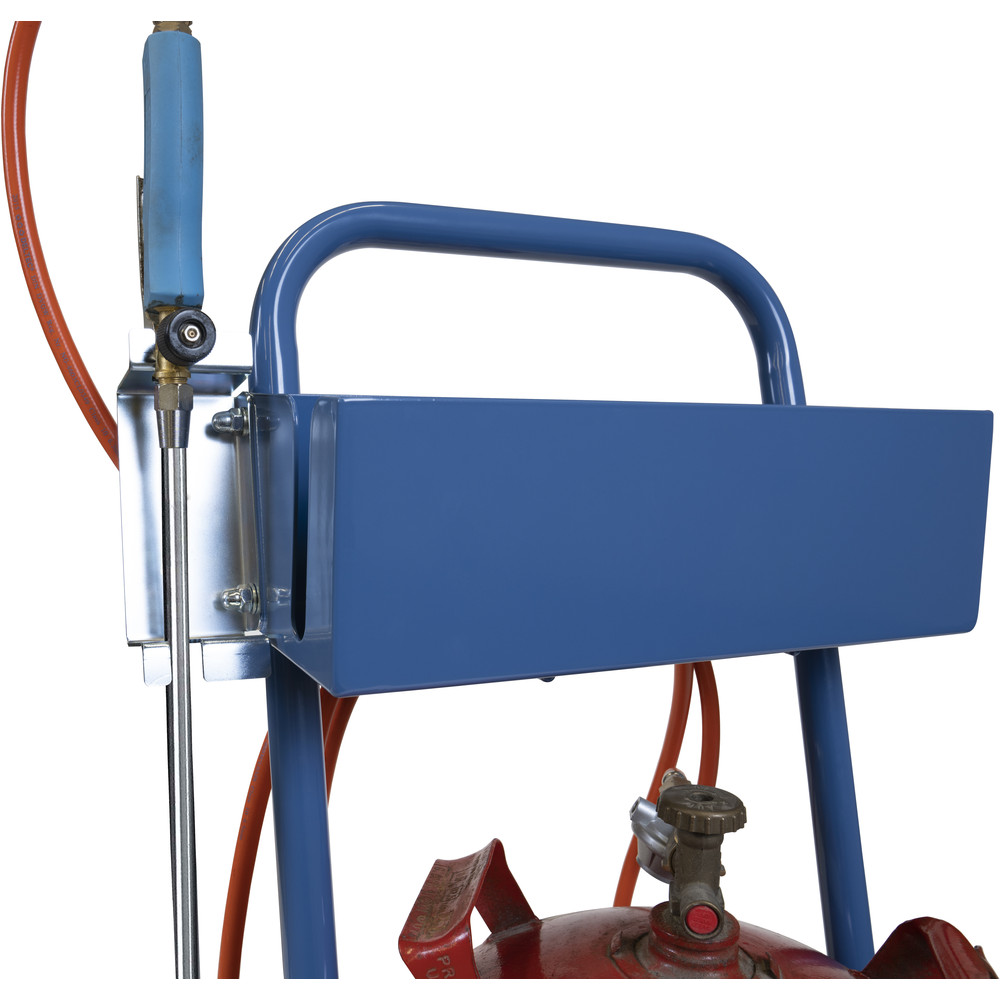 Stalen cilinderrol 51300T-SB met houder voor verwarmings- en vlamtoorts