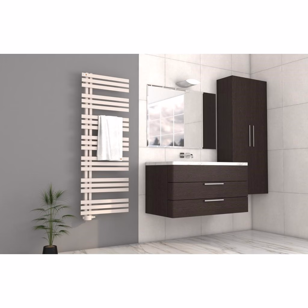 Mert Design badkamer radiator model Elen, wit, 500x800 mm