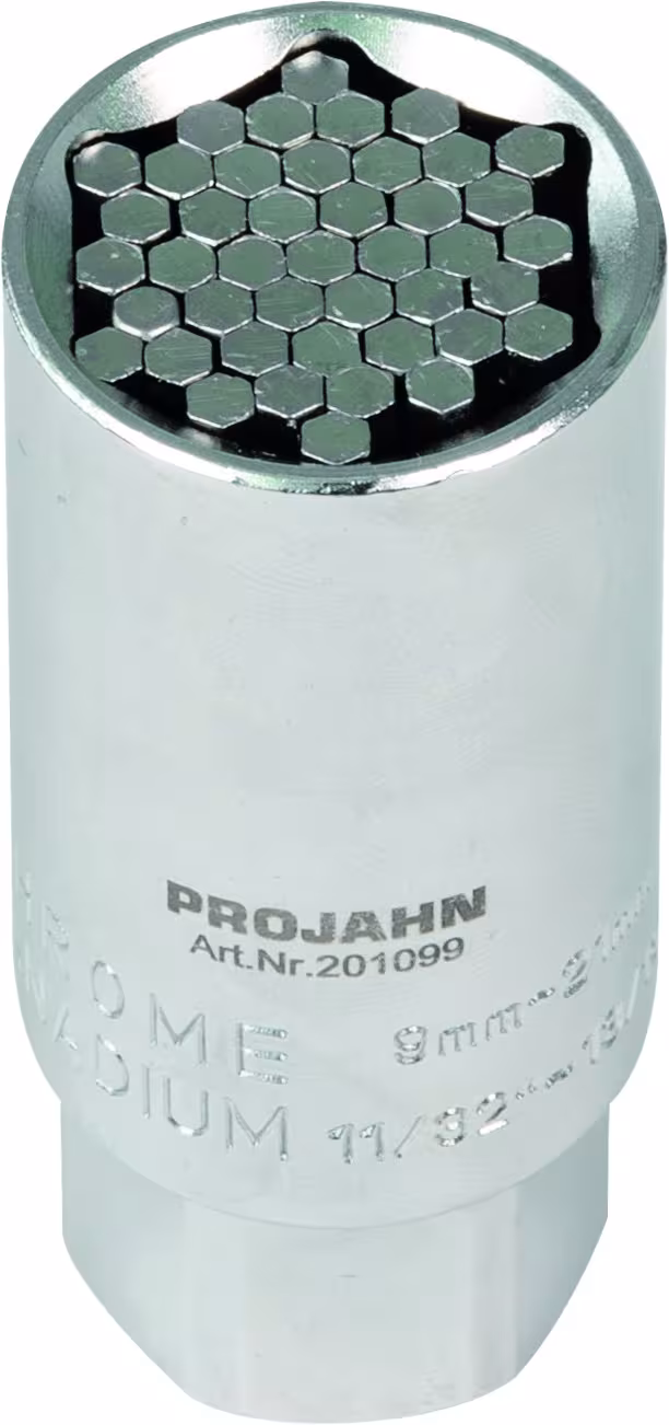 3/8" universele dopsleutelinzet uit de categorie dopsleutelsets & losse onderdelen met GTIN 4000146033166 3/8" universele dopsleutelinzet van het merk PROJAHN uit het assortiment handgereedschappen