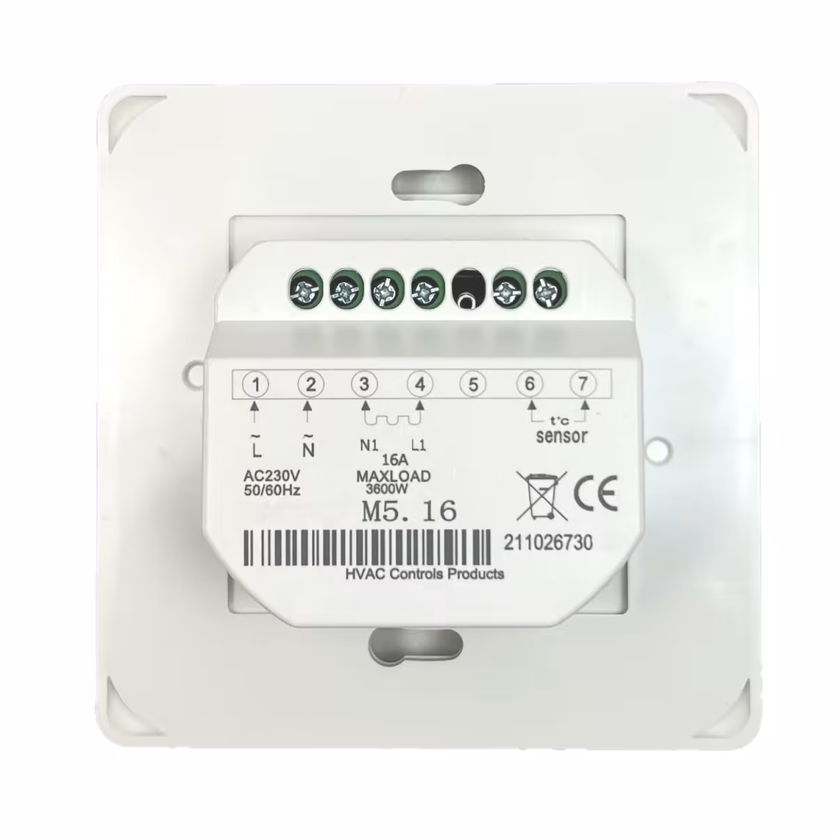 HoWaTech temperatuurregelaar standaard voor elektrische vloerverwarming | Tegelverwarming van HoWaTech met artikelnr. 906040
