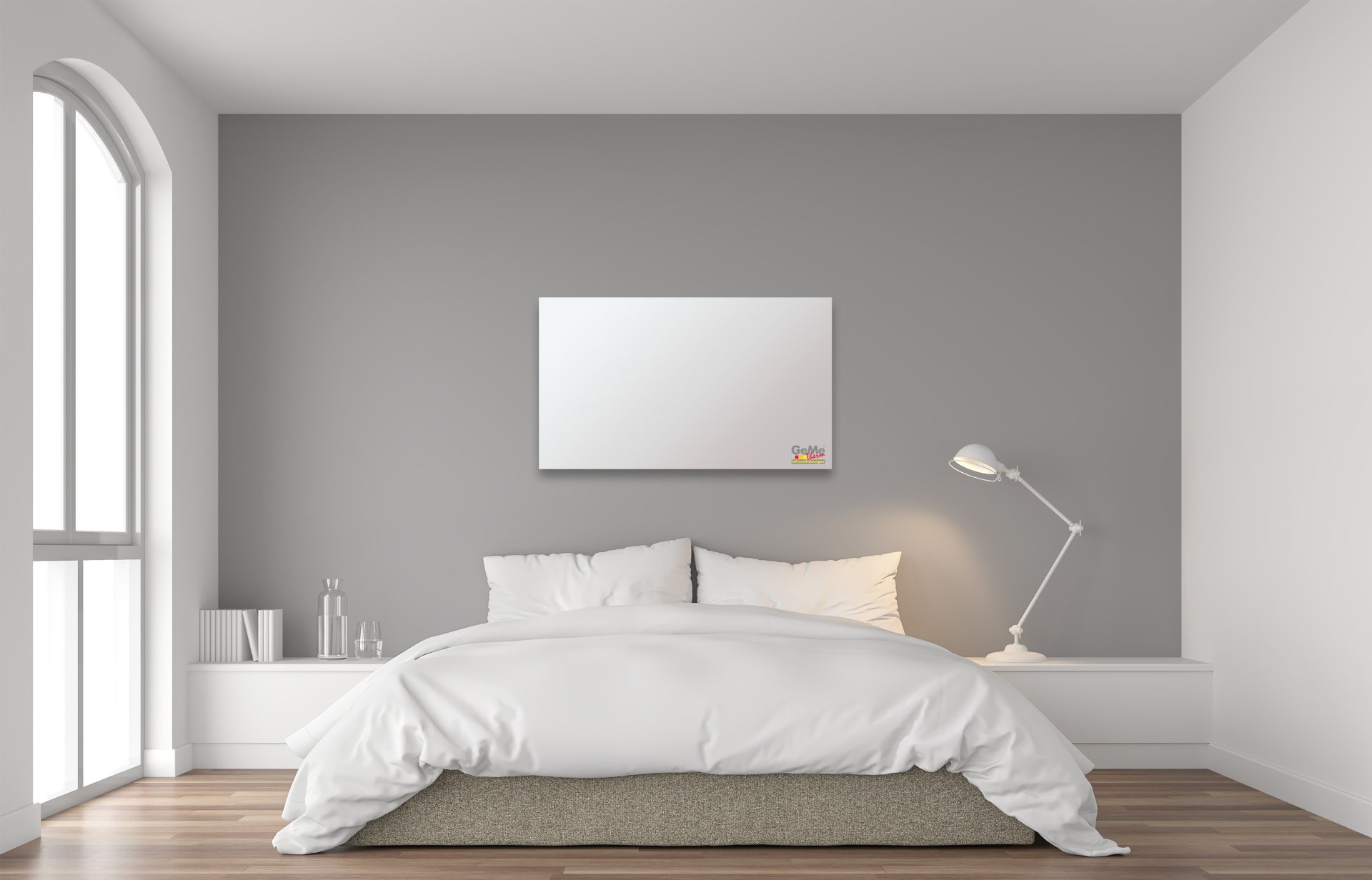 Zusatzbild 2937803 Infraroodverwarming glas wit 300 Watt, 0620x420x25 mm