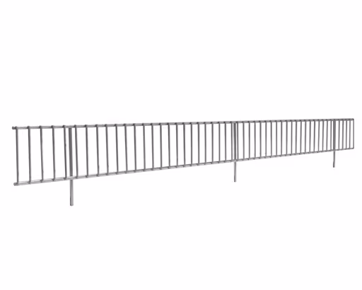 Draadstortgoedstrook 1300 mm, blank verzinkt voor MULTIplus250 en MULTIplus330 legborden, toebehoren, art.nr. 12578-40