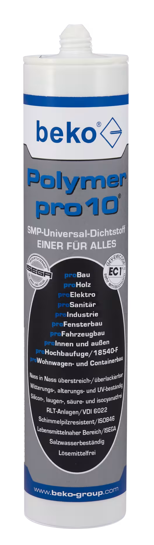 Polymeer pro10® 310 ml CEMENTGRIJS uit de categorie polymeren met artikelnr. 210 20