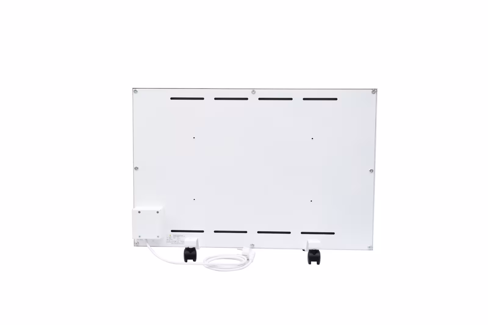 Infraroodstraler mobiele heater incl. rollen en kamerthermostaat 500 mm x 750 mm 500 watt wit uit de categorie infraroodstralers met de GTIN 9006547400250 Infraroodverwarming mobiele verwarming incl. rollen en kamerthermostaat wit van het merk Ximax uit de categorie infrarood verwarming