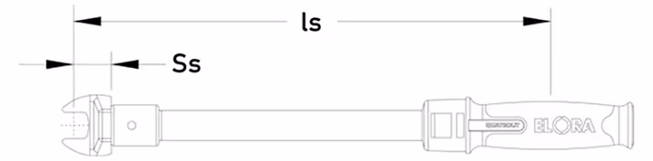 Koop het artikel momentsleutel met rechthoekige houder, ELORA-2034 bij qpool24 Momentsleutel met rechthoekige houder, ELORA-2034 van het merk ELORA uit de categorie momentsleutels