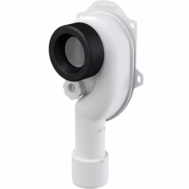 AlcaPlast A45 urinoir urinoirsifon DN 50 x DN 40/50 / zuigsifon verticaal van AlcaPlast Urinoirsifon, montageframe, art.nr. A45C