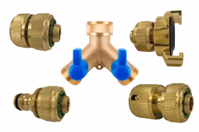 Messing schroefkoppelingen Messing schroefkoppelingen