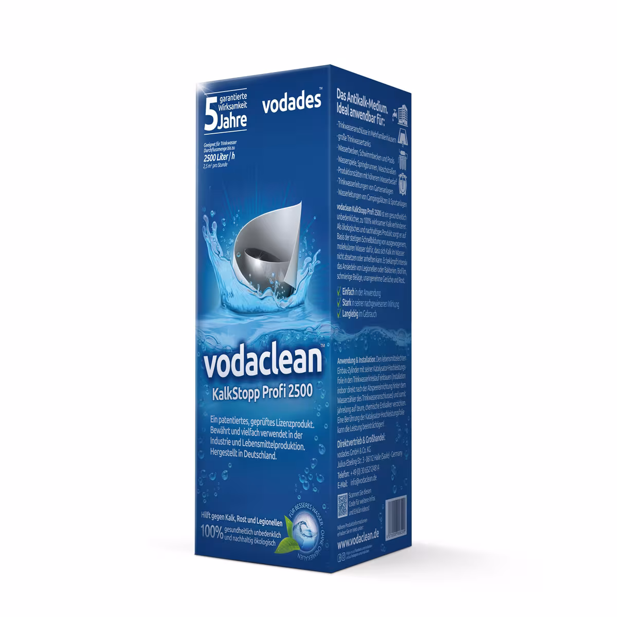 KalkStopp Profi 2500 van het merk Vodaclean uit het assortiment buisfittingen
