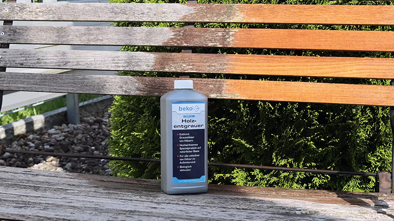 TecLine houtontgrijzer 1 l fles Bank, Mobiliar, Flasche, Kräuterig, Holz